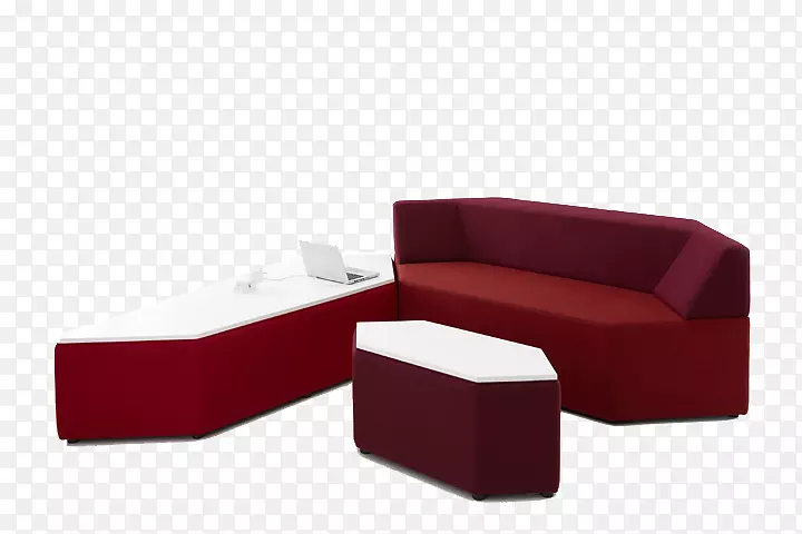 红色躺椅-装饰红色沙发的完美组合