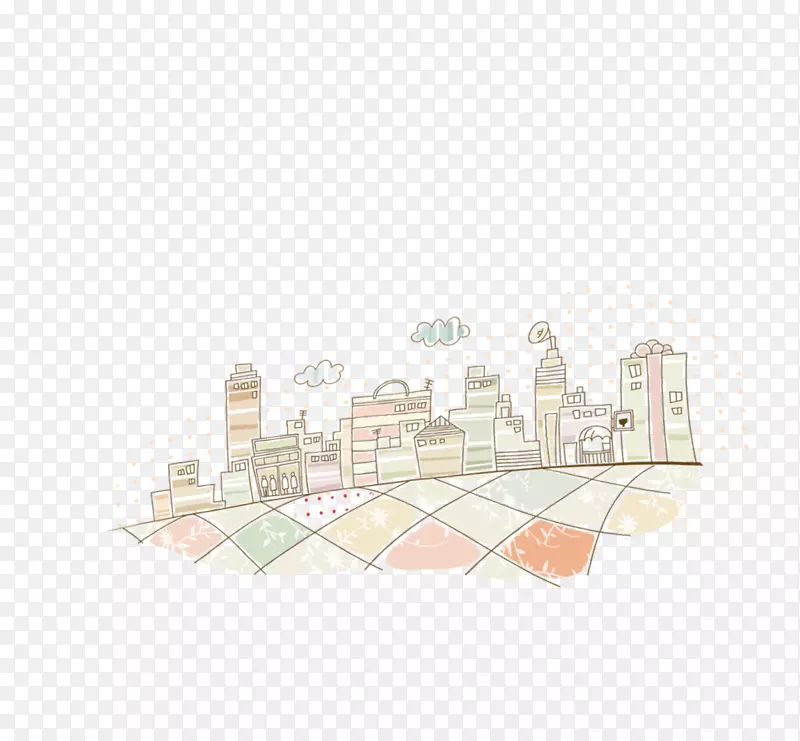 区域图-城市插图