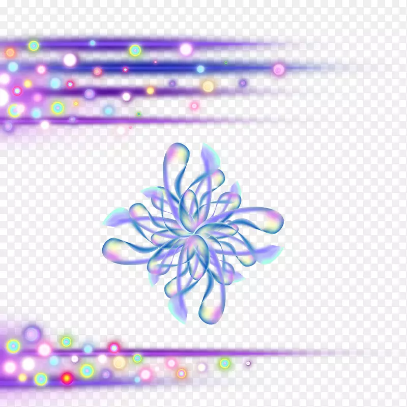 平面设计花夹艺术.泡泡花纹