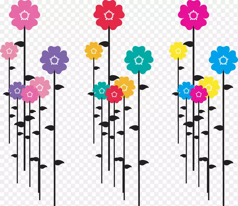 花卉设计插画插画