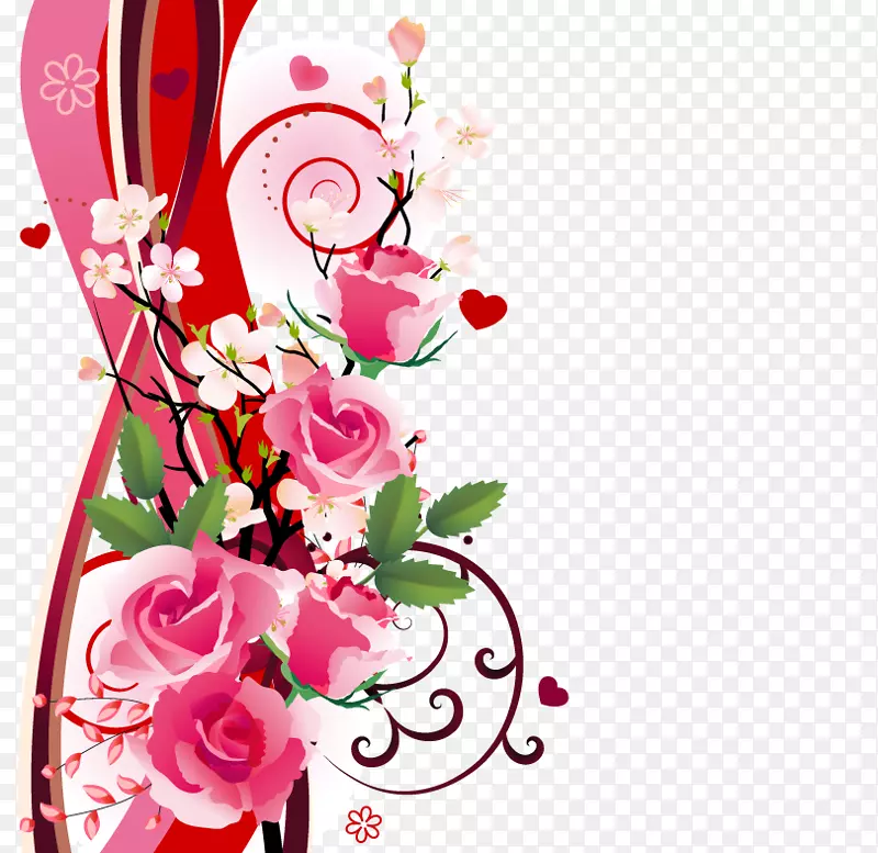 纸玫瑰花-花卉装饰