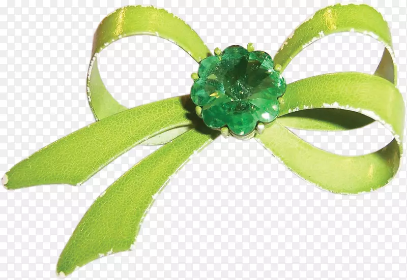 绿丝带-绿色缎带装饰首饰