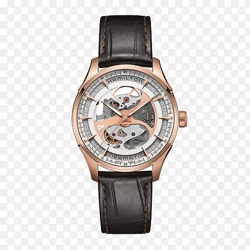 汉密尔顿手表公司自动表带皮革-汉密尔顿先生代码和手表