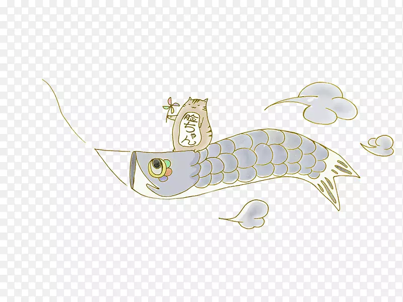 鲤鱼.鲤鱼旗的手绘设计