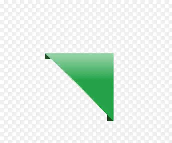 三角形区域绿色图案-标志旗装饰品