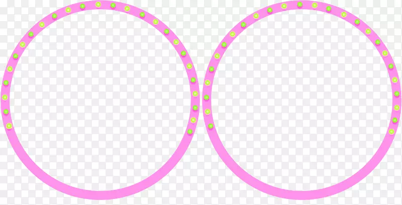 面积-粉红色光装饰圆装饰图案