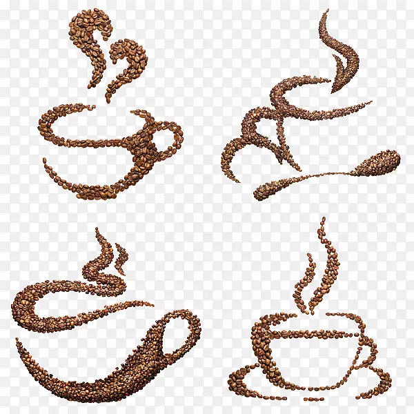 土耳其咖啡豆咖啡杯咖啡烘焙-4杯蒸煮咖啡