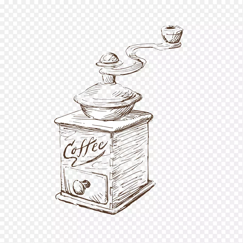 咖啡机茶利口酒手绘咖啡图案