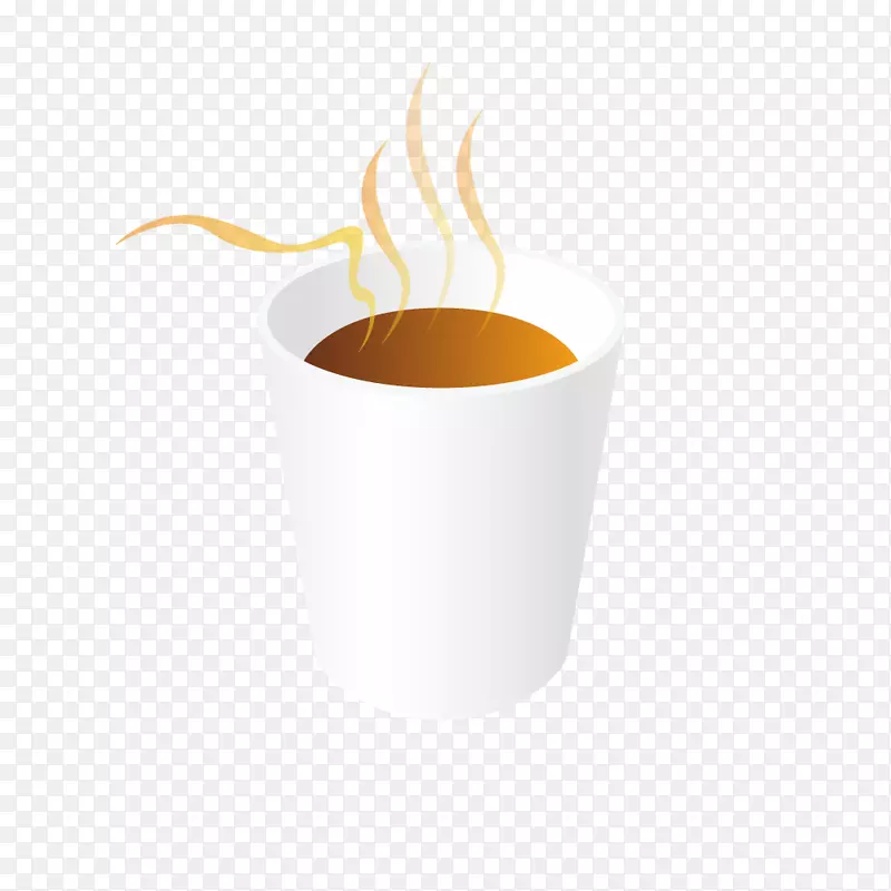 咖啡杯茶咖啡厅-热气腾腾的咖啡杯白