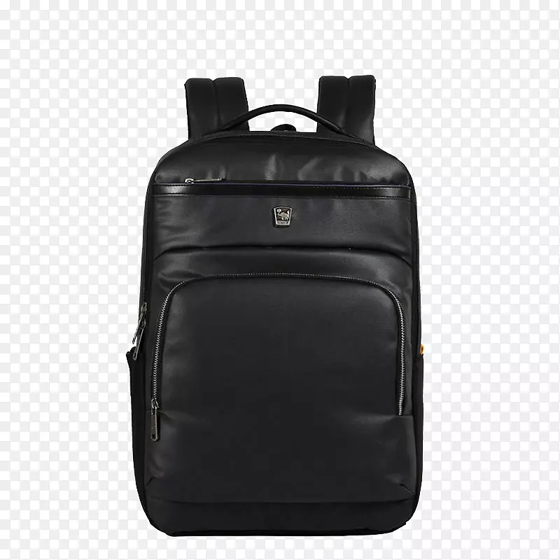 行李背包-快运旅行-黑色皮包