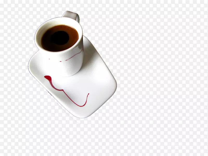 白咖啡，茶，咖啡杯，欧式美食-一杯咖啡