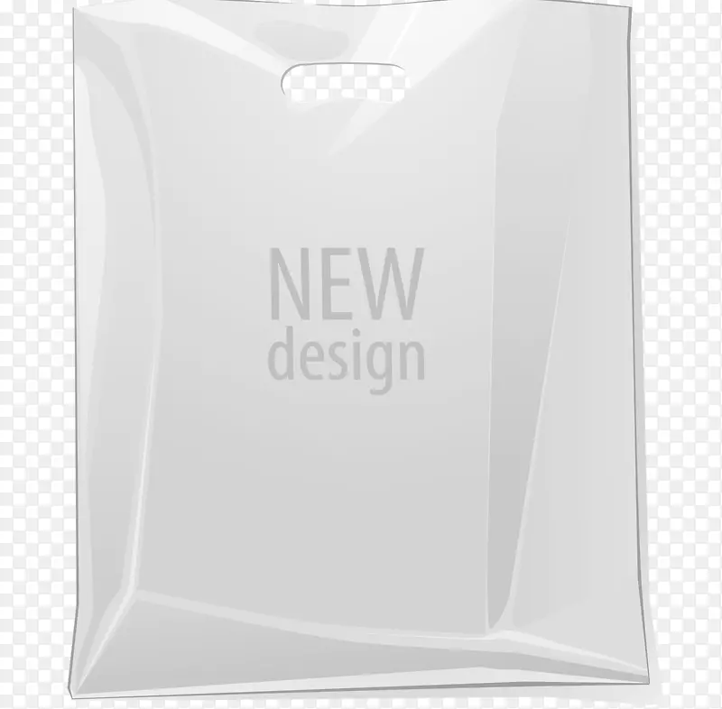 插图-可互换的徽标白色袋