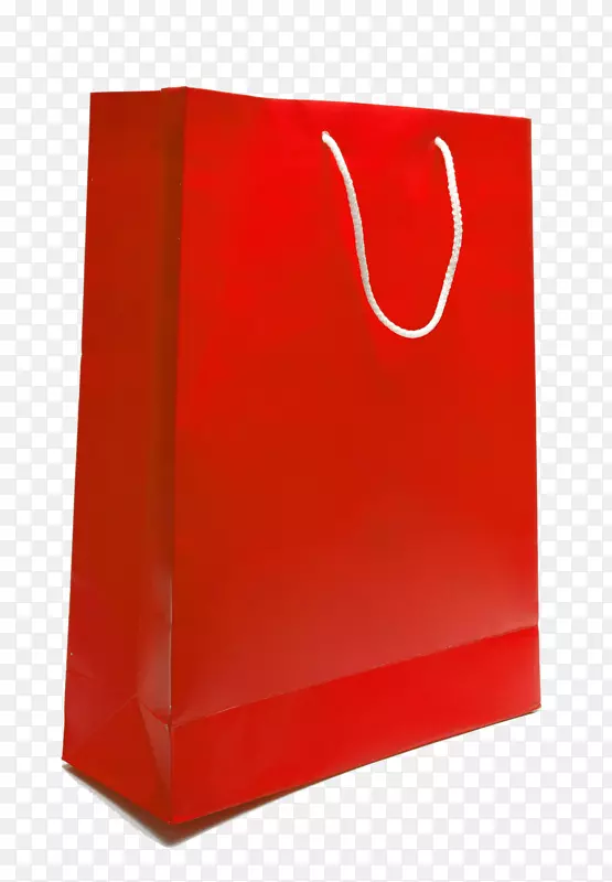 纸袋购物袋-红色纸袋