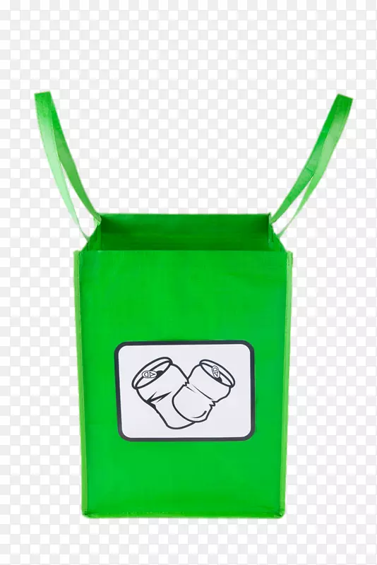 纸袋-绿色袋