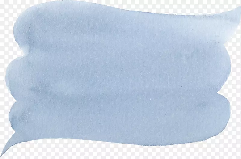 枕头织物.创意蓝云