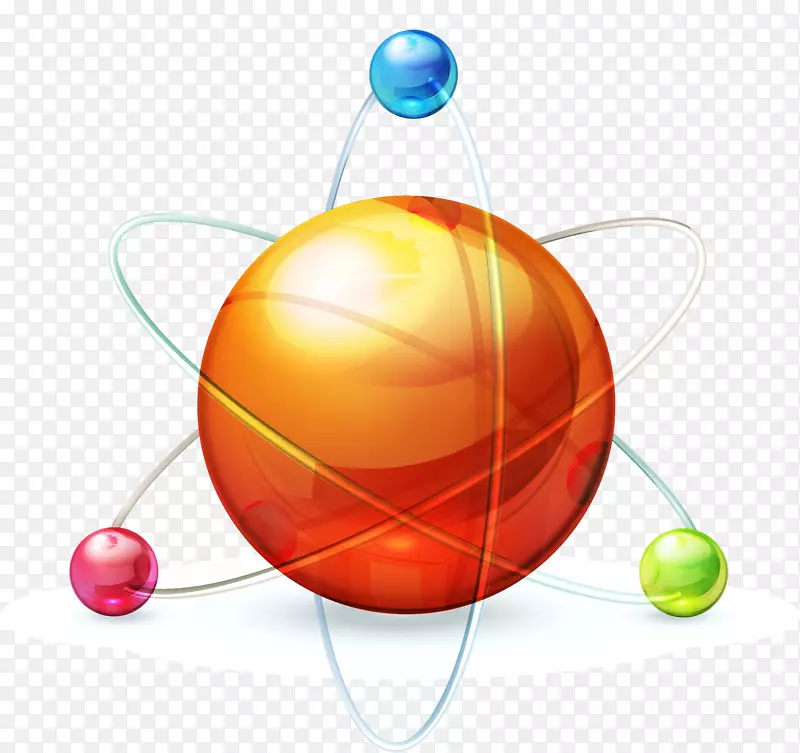 硫系原子分子电导率手绘分子球