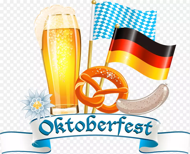 啤酒节庆祝巴伐利亚州皇室-免费啤酒背景载体材料，啤酒背景模板下载