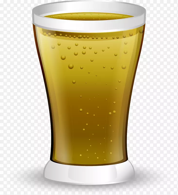 啤酒玻璃器皿品脱玻璃饮料手绘啤酒