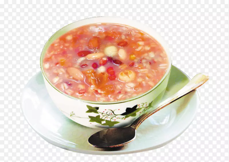 LABA粥汤吃食物碗-莲子米粥