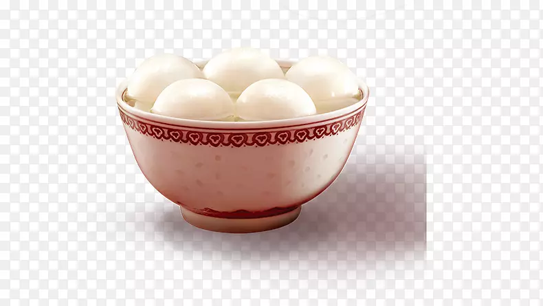 汤圆-一碗糯米球