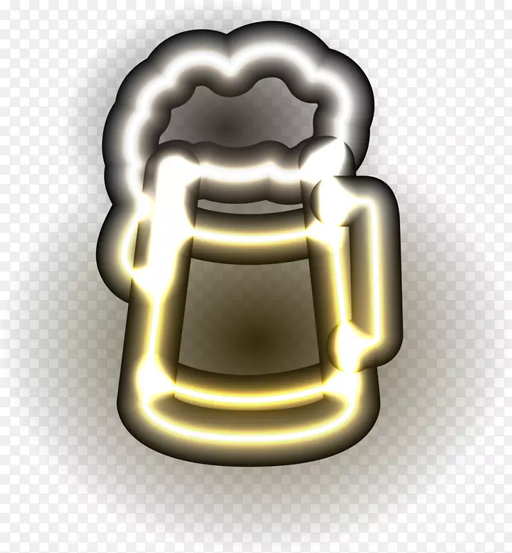 标志-金色啤酒标志