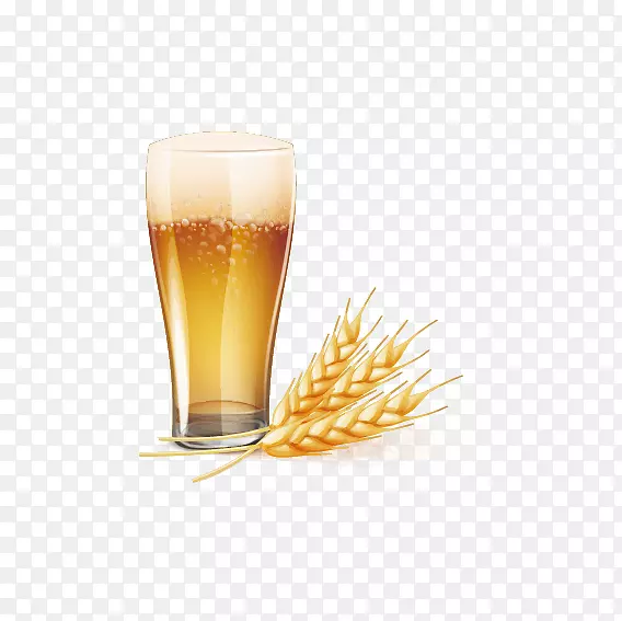 小麦啤酒白酒-黄啤酒图标