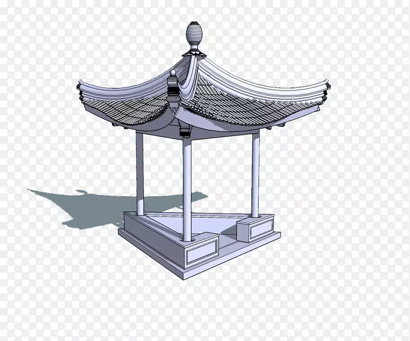 北京三维计算机图形三维建模-北京庭院三维模型