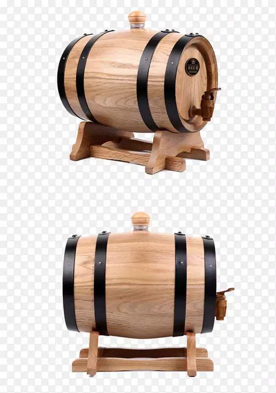 威士忌蒸馏饮料酒啤酒桶木色酒窖桶