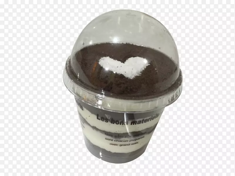 冰淇淋浆果巧克力甜点-巧克力木屑杯
