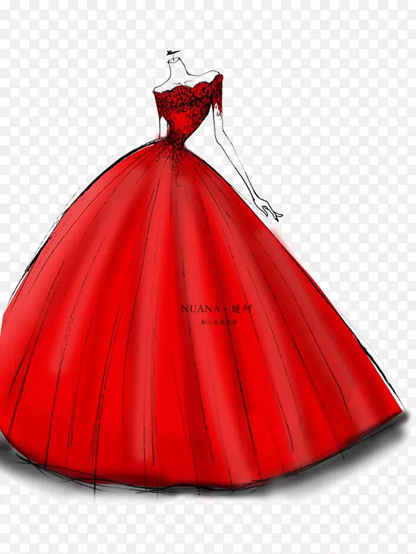 红色婚纱-红色婚礼