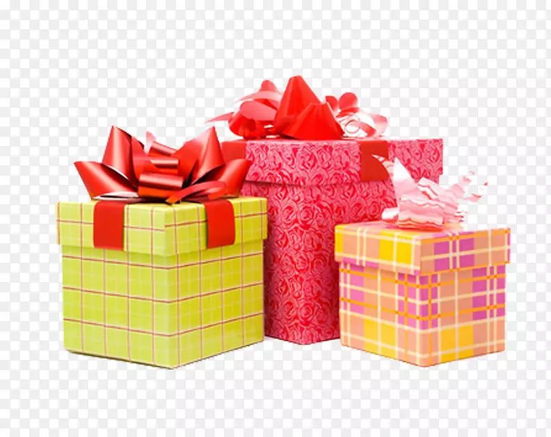 生日快乐友谊祝福礼物-美丽的礼盒