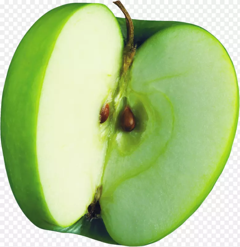 曼扎纳·维德苹果奶奶史密斯-半绿色苹果