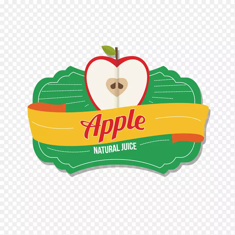 苹果汁标签水果.苹果汁标签载体