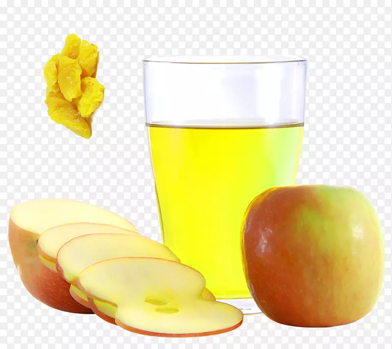 苹果汁-创意苹果汁和苹果片创意
