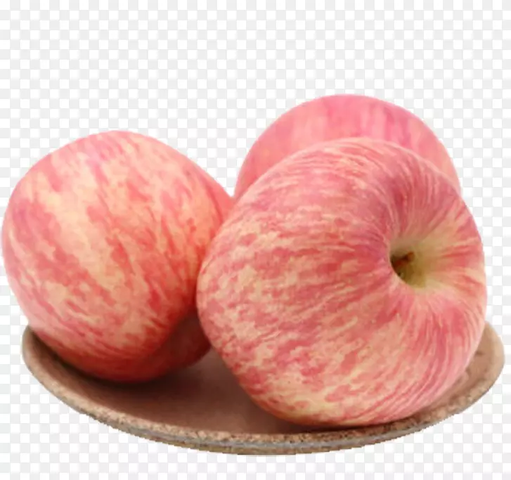 山东栖霞苹果富士食品-三个苹果
