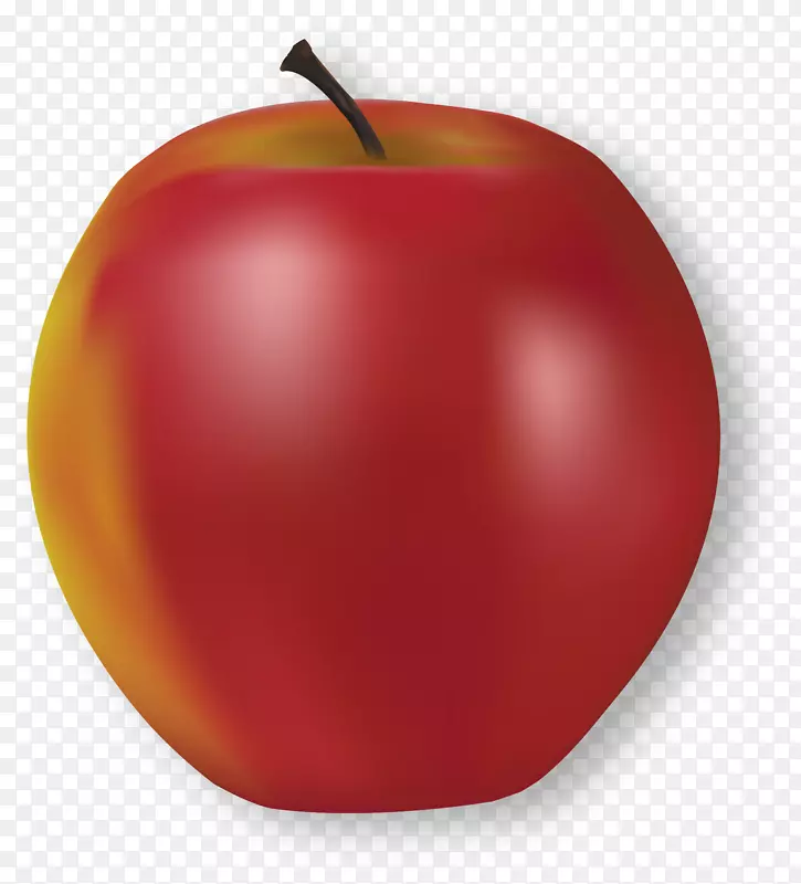 红苹果手漆红苹果