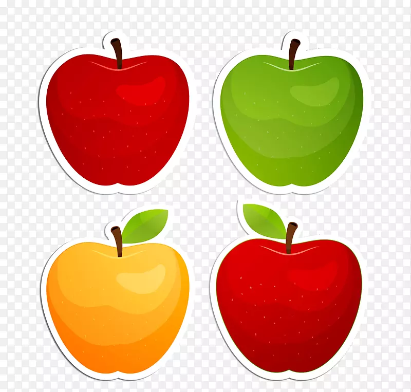 苹果海报红-4苹果
