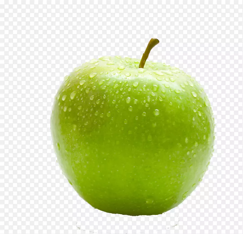 苹果蛋糕水果-绿苹果