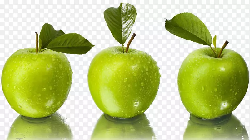 苹果馅饼水果剪贴画-HD绿色苹果创意食品配料模拟