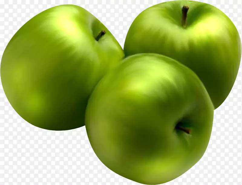 苹果燕麦食品盛宴-绿色苹果