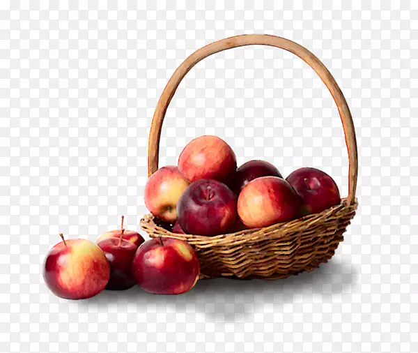 苹果篮夹艺术-美味的苹果篮编织
