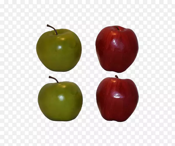 曼扎纳苹果果品绿苹果红苹果创意