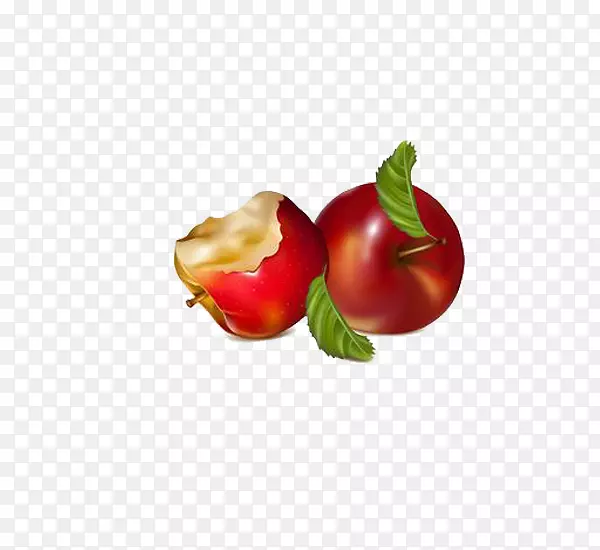 苹果剪贴画-红色美味苹果