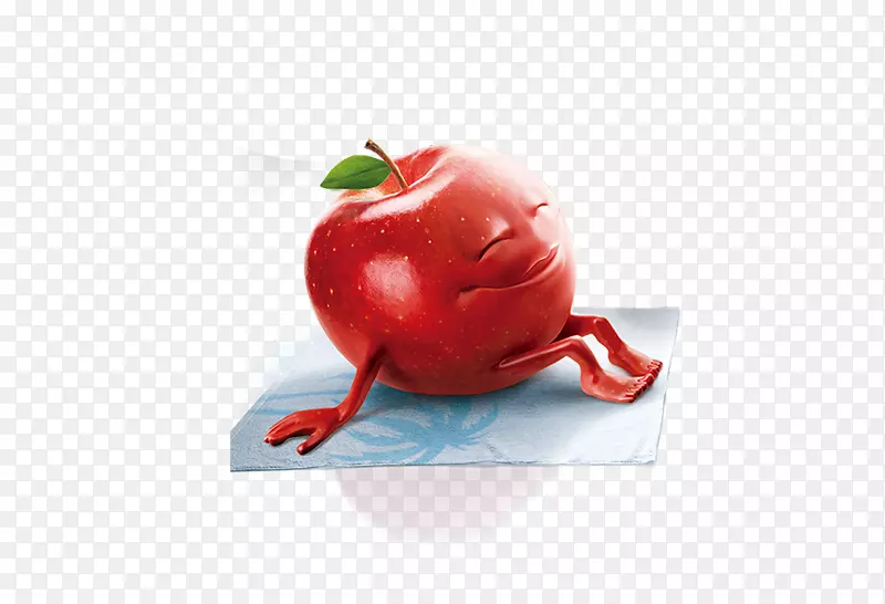 剩菜蔬菜冰箱-红苹果