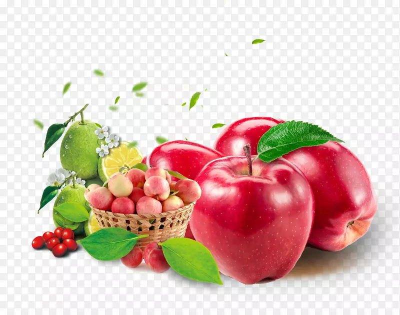 波兰苹果剪贴画-一篮子苹果