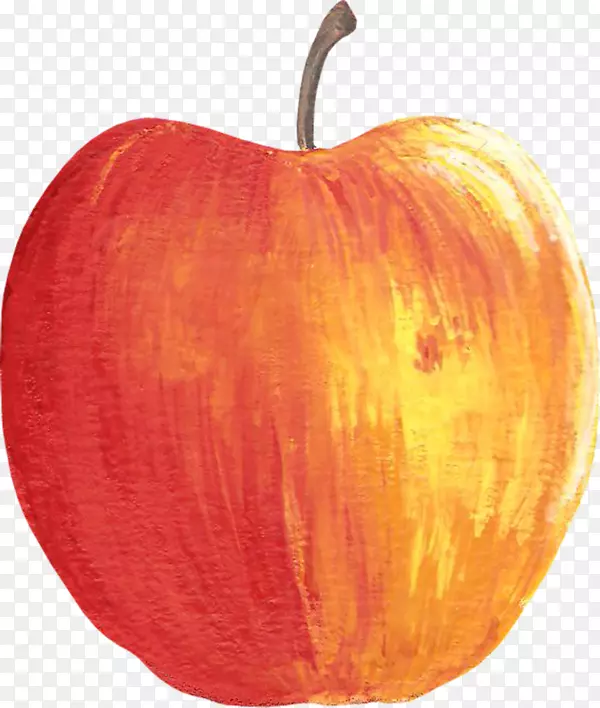 苹果南瓜果奥格里斯手绘苹果