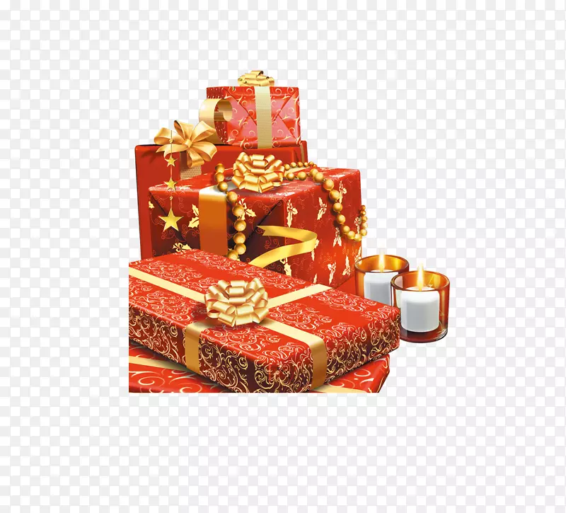 圣诞老人圣诞礼物圣诞节和假日季节-礼品盒