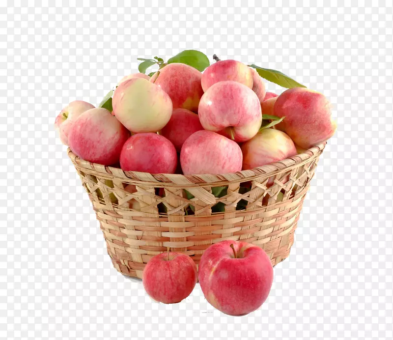 一篮子苹果水果礼品篮一篮子苹果