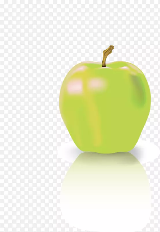 史密斯奶奶绿色饮食墙纸-黄色皮肤的苹果