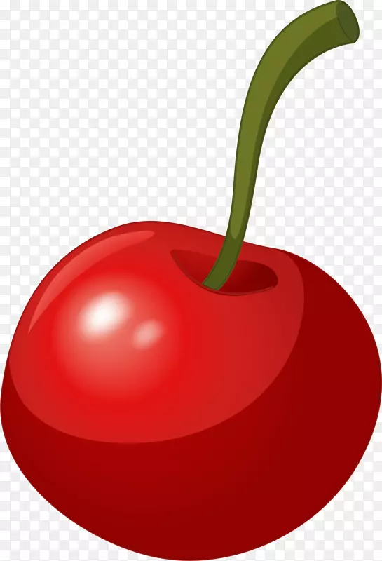 苹果剪贴画-鲜红苹果